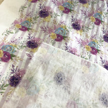 Cheap Price Flower Design Cotton Woven Poplin Fabric